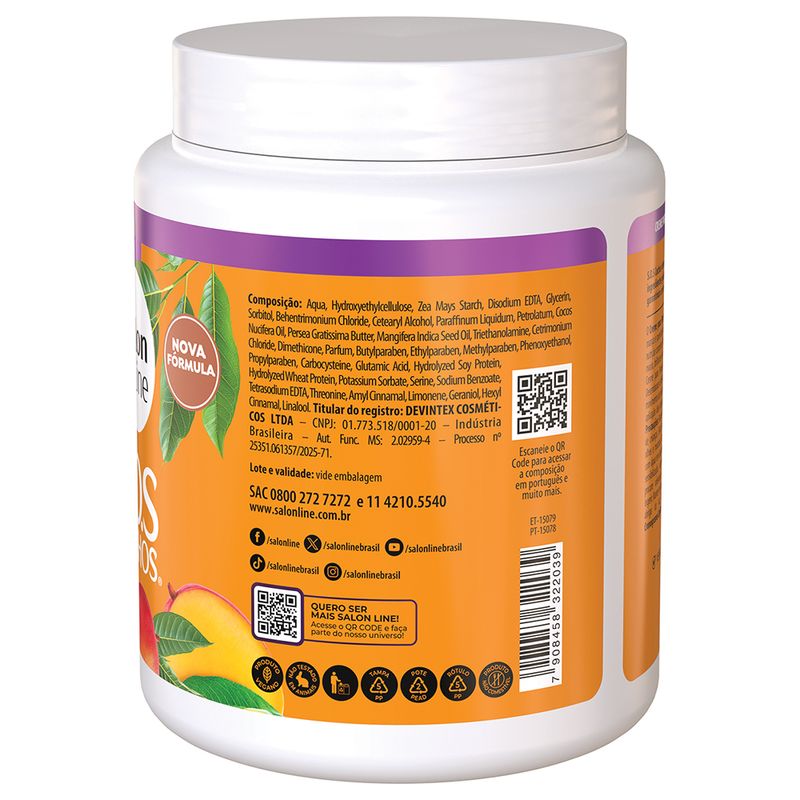 Oleo de Manga Creme de Pentear Salon Line 1 KG
