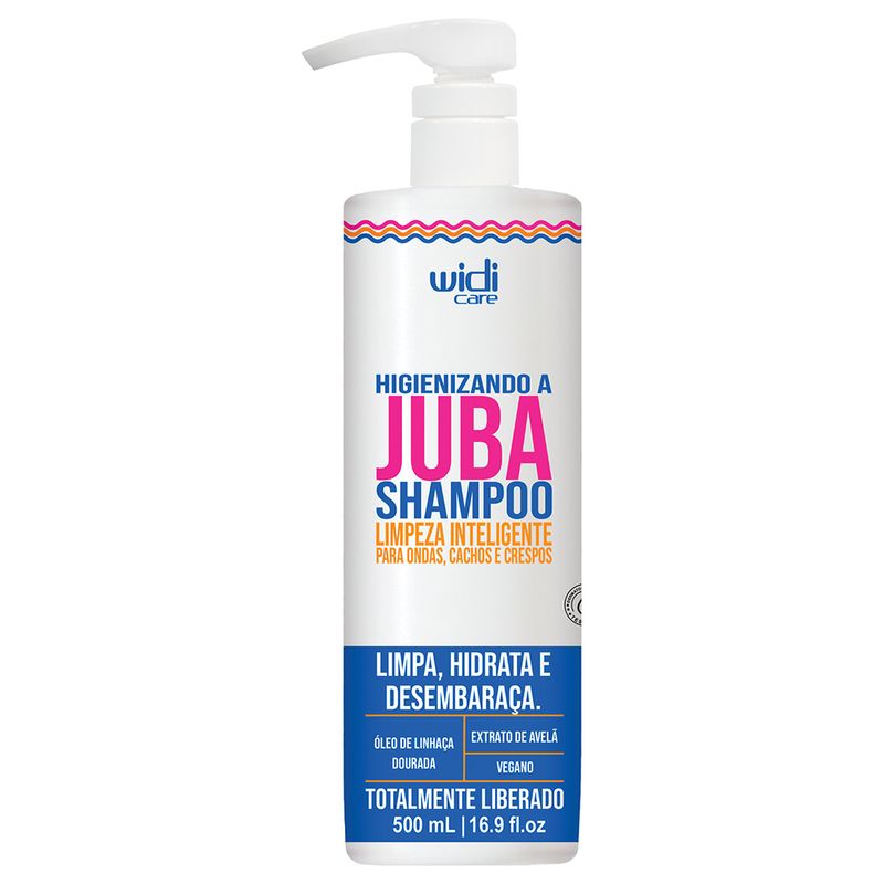 Shampoo Higienizando A Juba Limpeza Inteligente Juba 500 ml