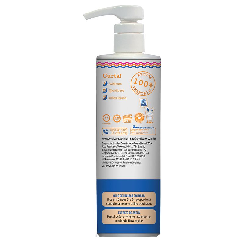 Shampoo Higienizando A Juba Limpeza Inteligente Juba 500 ml