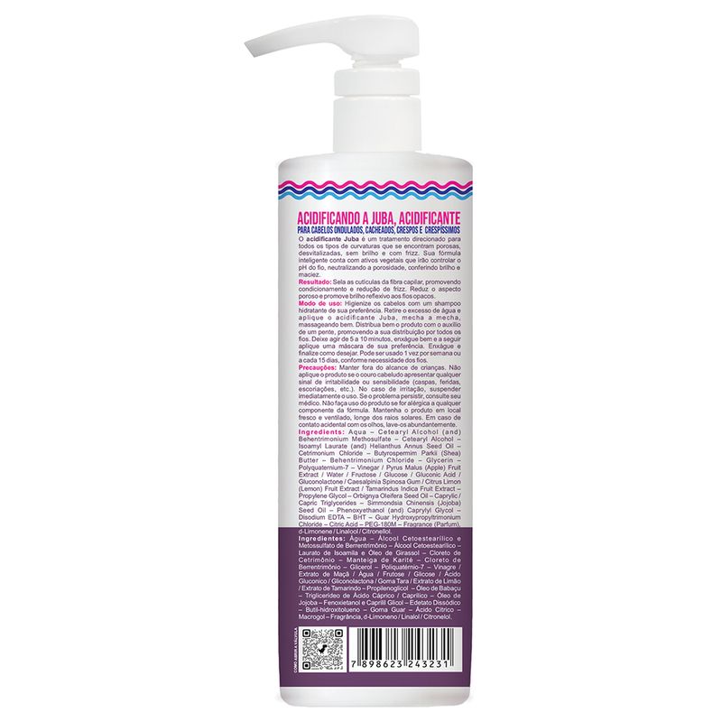 Acidificante Acidificando A Juba Anti Porosidade 500ml