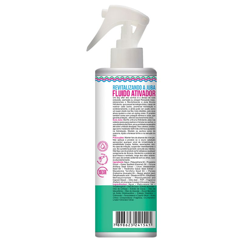 Finalizador Bruma Hidratante Revitalizando A Juba 300ml