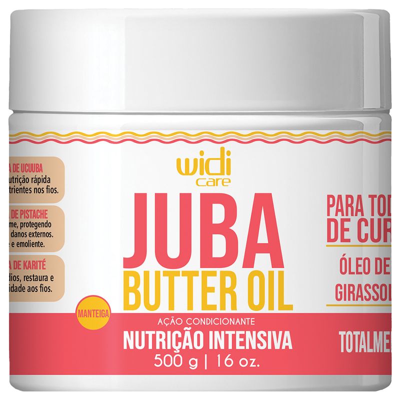 Manteiga Mascara Nutricao Intensao Juba Butter Oil 500g