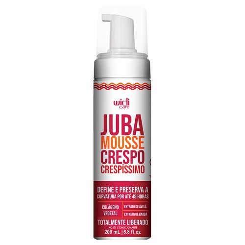 Mousse Finalizador Juba Mousse Crespo Crespíssimo 200ml