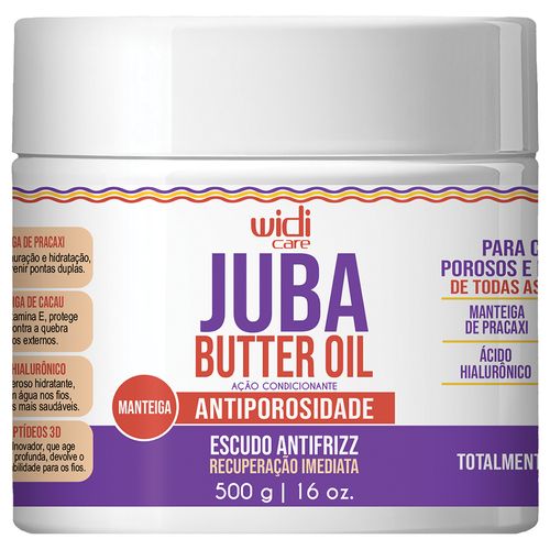 Manteiga Máscara Widi Care Juba Butter Oil Manteiga Antiporosidade 500g