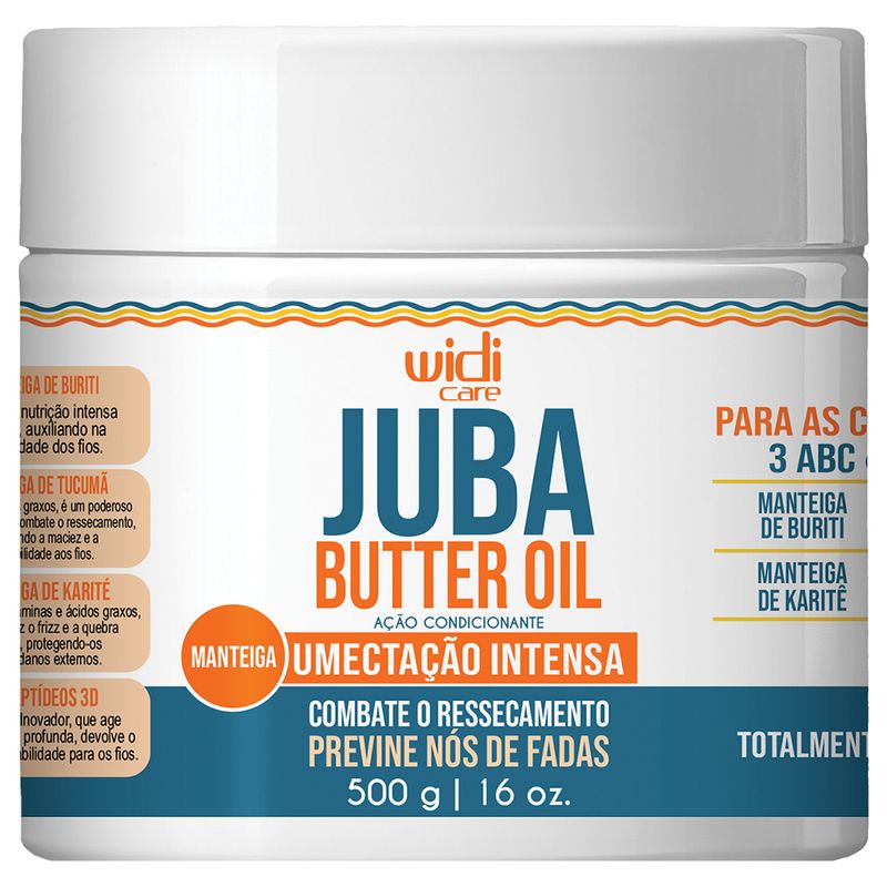 Manteiga Mascara Widi Care Juba Butter Oil Umectacao Intensa 500g