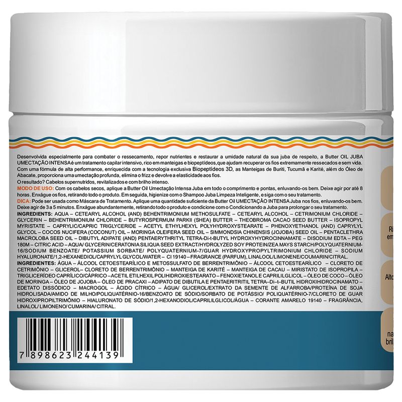 Manteiga Mascara Widi Care Juba Butter Oil Umectacao Intensa 500g