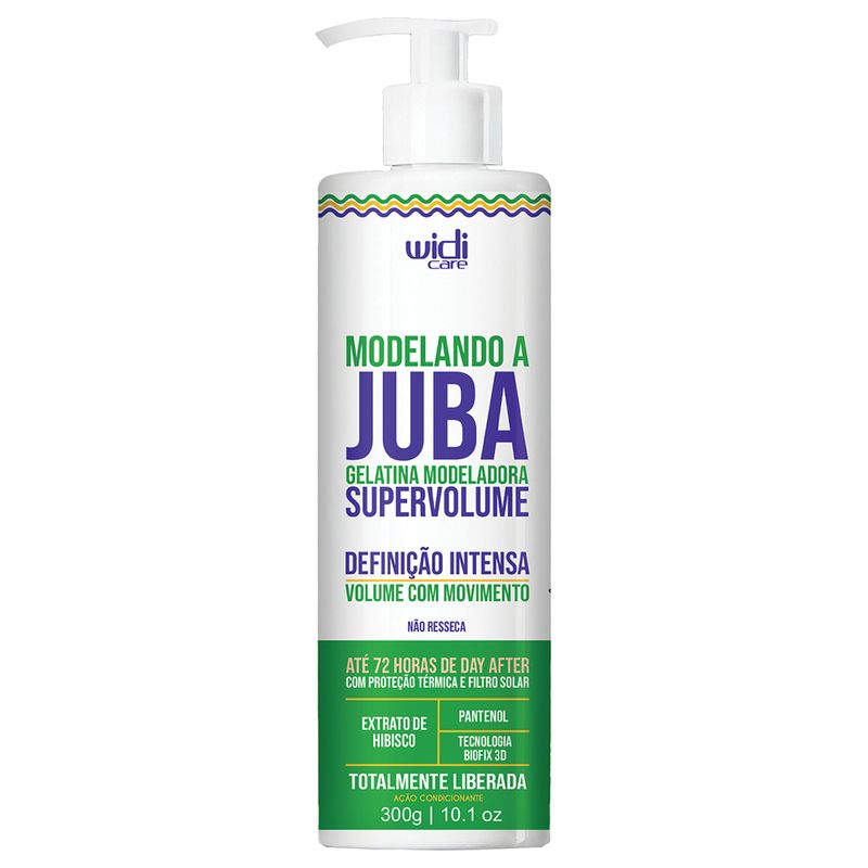 Gelatina Widi Care Modelando A Juba Super Volume 300g