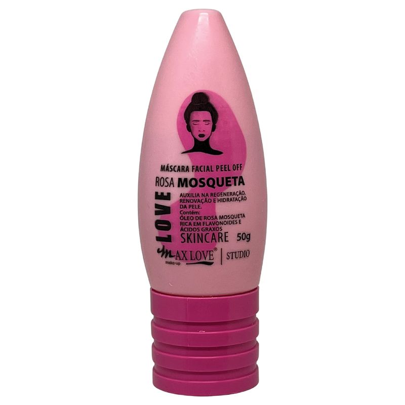 MASCARA FACIAL PEEL OFF ROSA MOSQUETA MAXLOVE