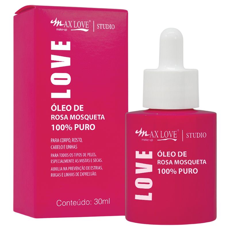 Oleo de Rosa Mosqueta Max Love 100- Puro 30 ML