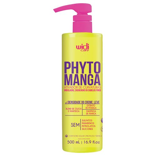 Creme de Pentear Phytomanga Ativador de Curvaturas Efeito Leve 500ml