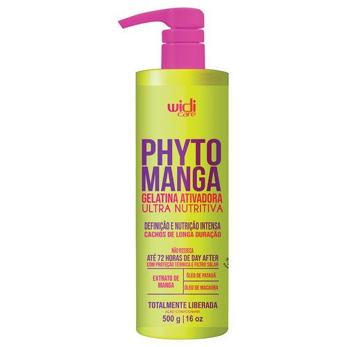 Gelatina Widi Care Phytomanga Ativadora Ultra Nutritiva 500g