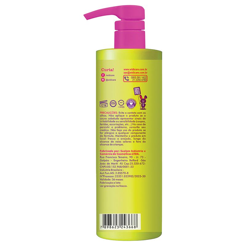 Gelatina Widi Care Phytomanga Ativadora Ultra Nutritiva 500g