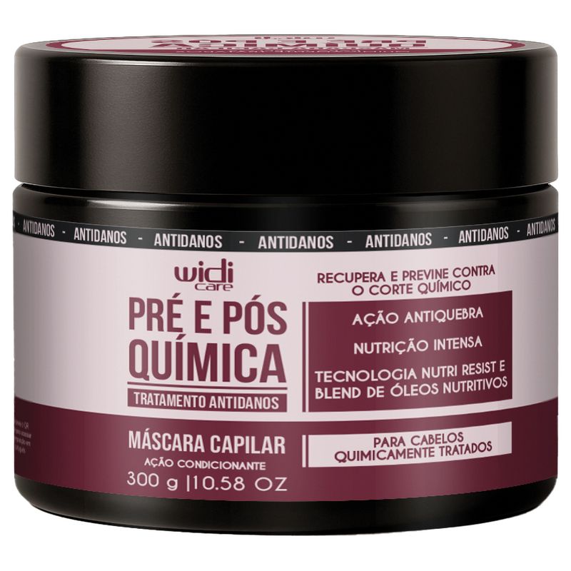 Mascara Widi Care Pre e Pos Quimica 300g