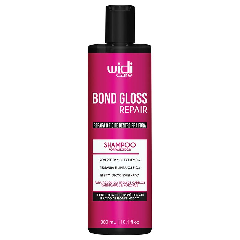 Shampoo Fortalecedor Widi Care Bond Gloss Repair 300ml