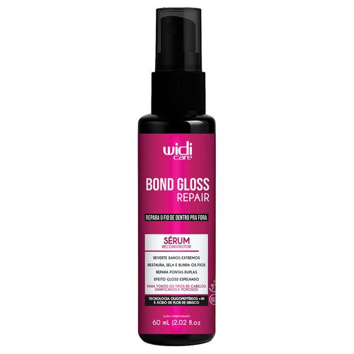 Sérum Reconstrutor Widi Care Bond Gloss Repair 60ml