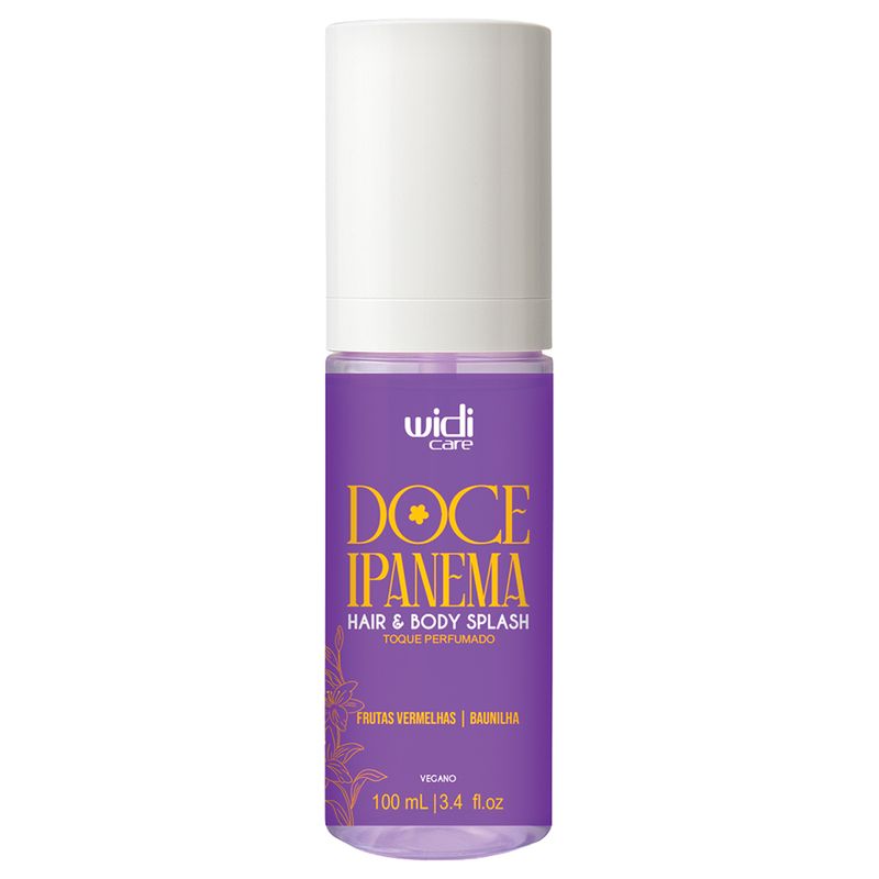 Hair e Body Splash Widi Care Doce Ipanema 100ml
