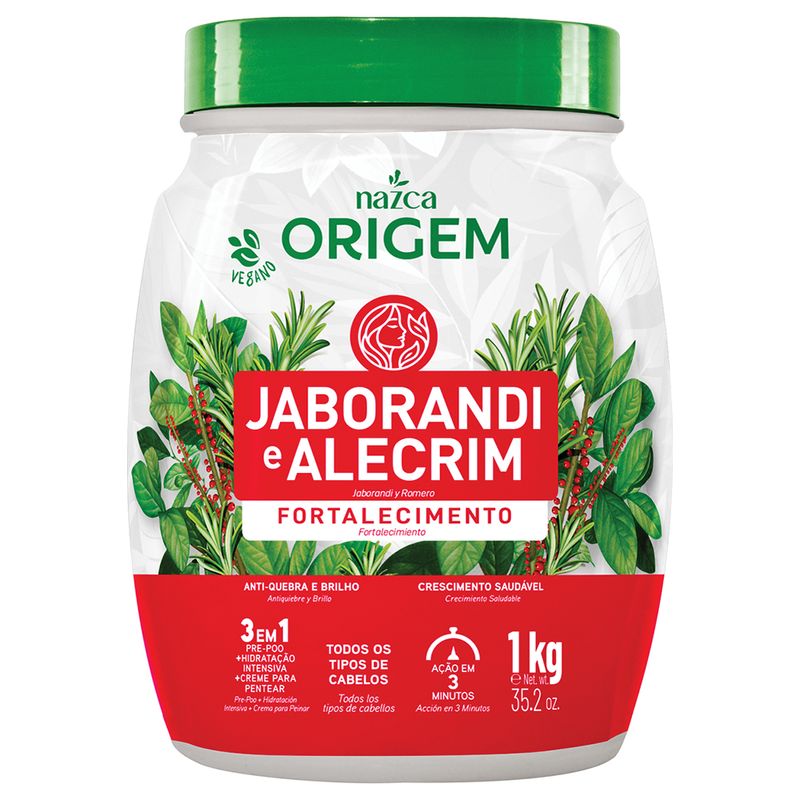 CREME MULTI 3EM1 ORIGEM NAZCA JABOR E ALECRIM 1KG