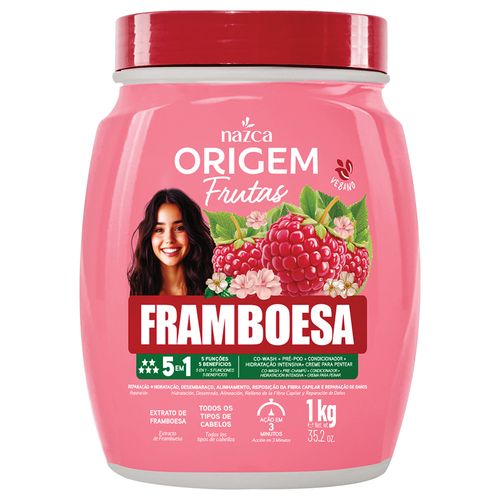 CREME MULTI 5EM1 ORIGEM NAZCA FRAMBOESA 1KG