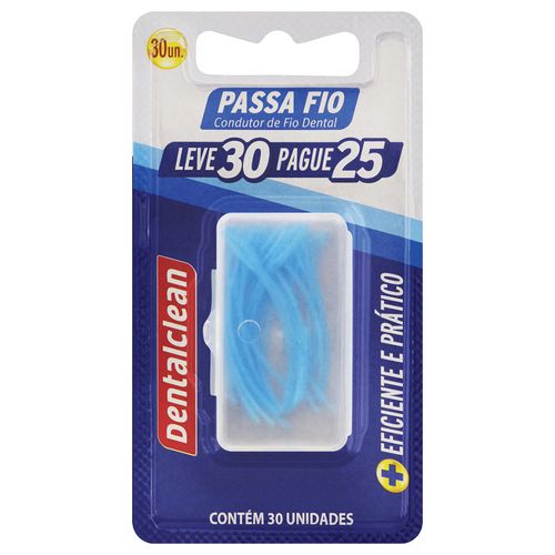 Passa Fio Dentalclean Com 25 Unidades