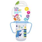 Copo Educativo Lolly Baby Tip 150ml Azul Com Alca