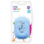 Saboneteira Lolly Baby Tip Azul Blister