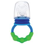Alimentador Infantil Lolly Baby Silicone Azul Blister