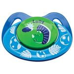 Chupeta Lolly Baby Viva Tamanho 2 Silicone Bico Ortodontico Azul Blister