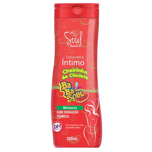 SABONETE ÍNTIMO BABASOUL MELANCIA  200ML