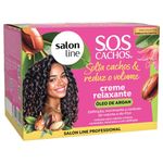CREME RELAXANTE SALON LINE SOS OLEO DE ARGAN 200G