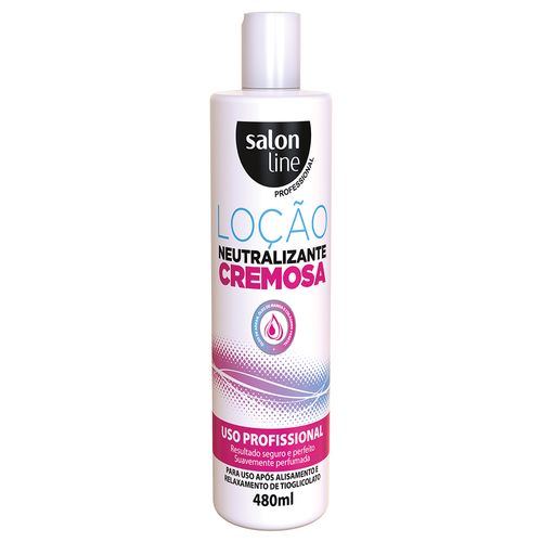 LOÇÃO NEUTRALIZANTE CREMOSA SALON LINE 480ML