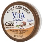 CERA FINALIZADORA VITA CAPILI OLEO DE COCO 40G