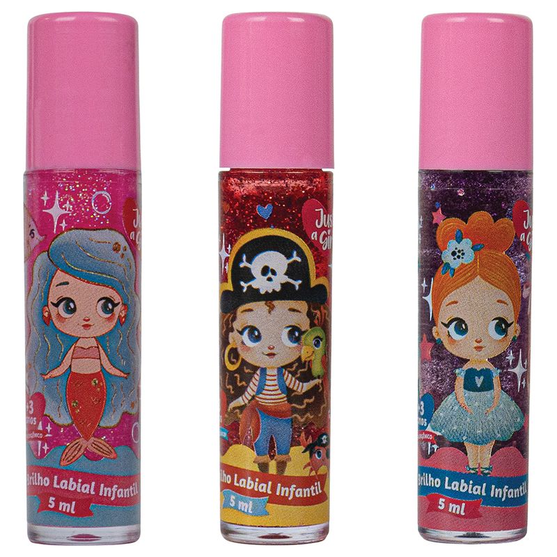 BRILHO LABIAL INFANTIL JUST A GIRL