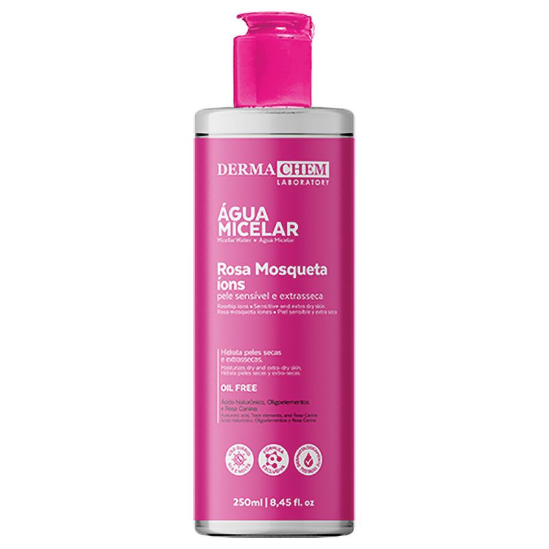 Agua Micelar Dermachem Rosa Mosqueta Ion 250ml
