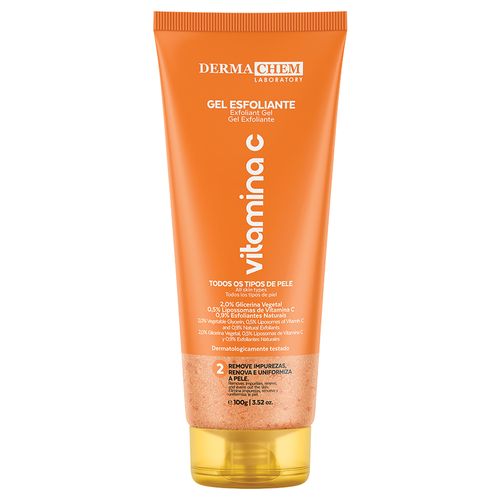 Gel Esfoliante Dermachem Vitamina C Íons 100g