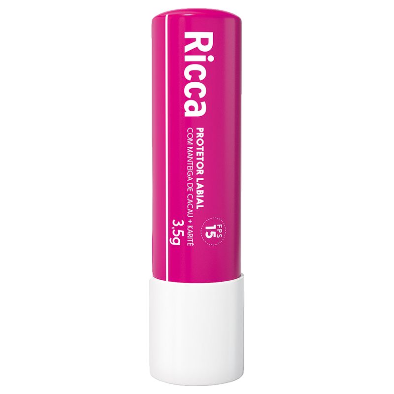 Protetor Labial Ricca Com Manteiga De Cacau - Karite Fps15 3-5g - 2276