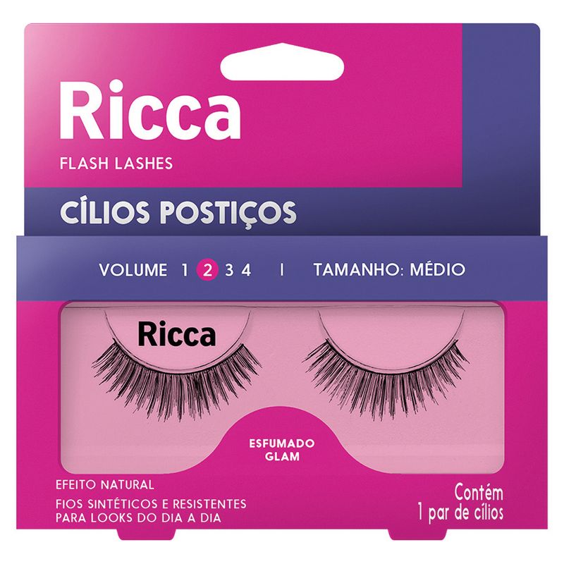 Cilios Ricca Volume 02 Medio 306