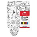 ESCOVA DE CABELO OVAL CONDOR 6894 DE COLORIR C- CANETINHA