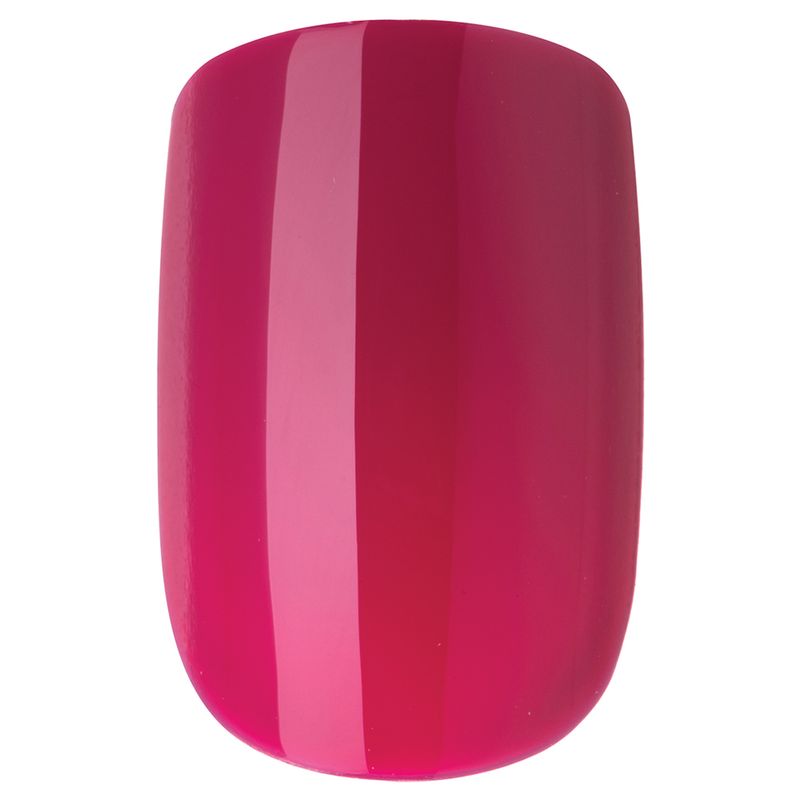 Unhas Ricca Rosa Sexy Com 24 Unidades - 1989