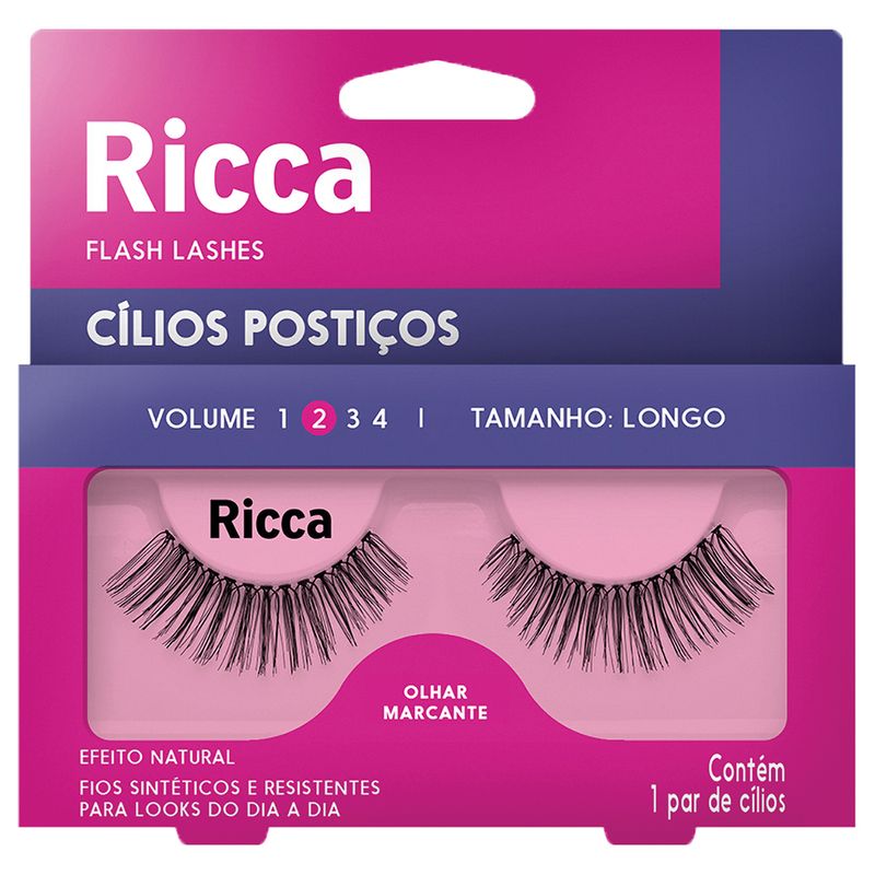 Cilios Ricca Volume 02 Longo 307