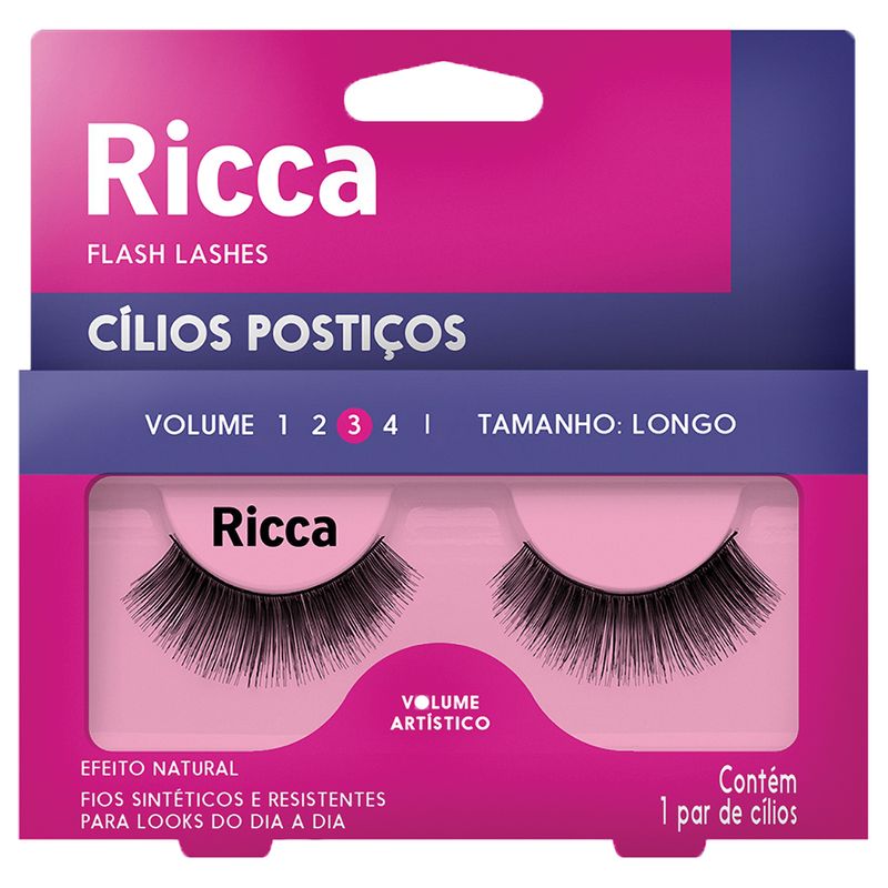 Cilios Ricca Volume 03 Longo 310
