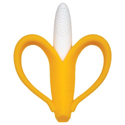 MASSAGEADOR GENGIVA BUBA BANANA  AMARELA