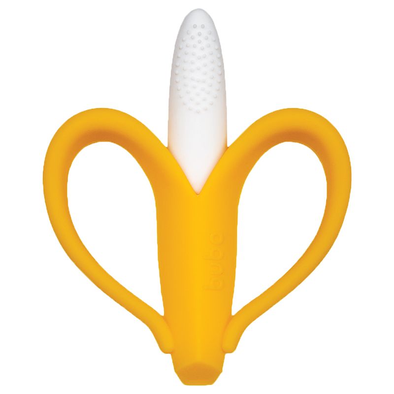 MASSAGEADOR GENGIVA BUBA BANANA  AMARELA