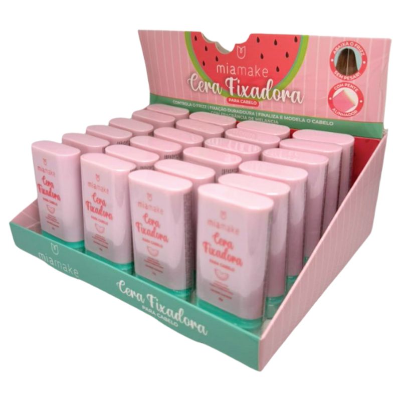 CERA FIXADORA P- CABELO MIA MAKE MELANCIA