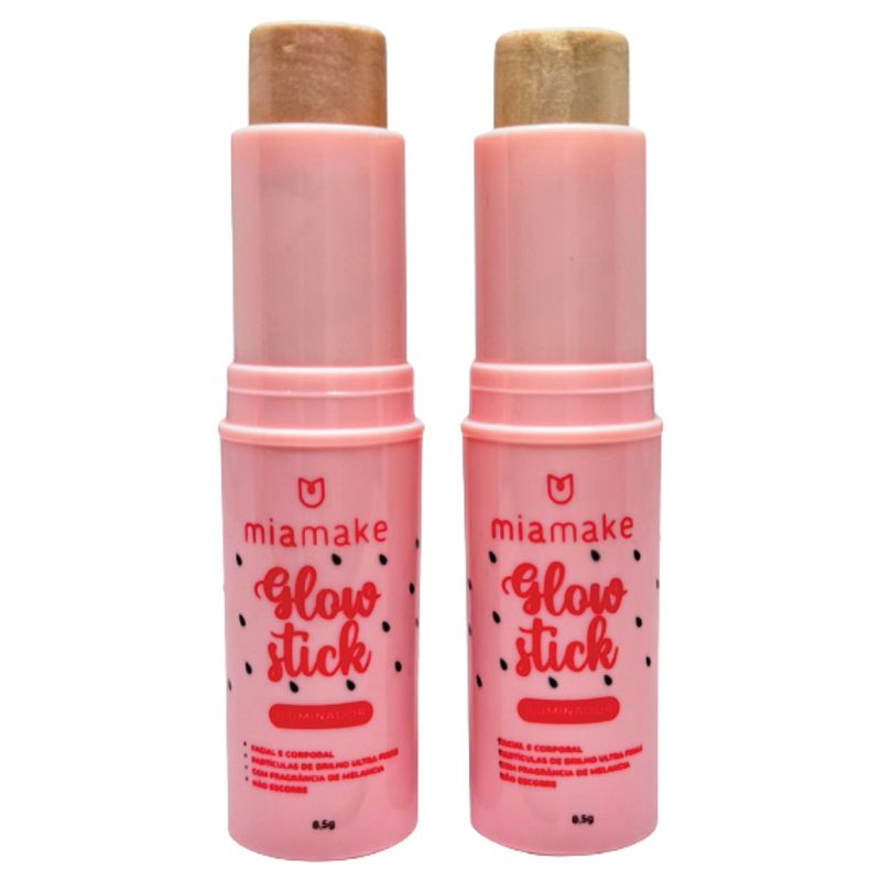 DIAPLAY GLOW STICK ILUMINADOR MIA MAKE MELANCIA COM 24 UNIDADES