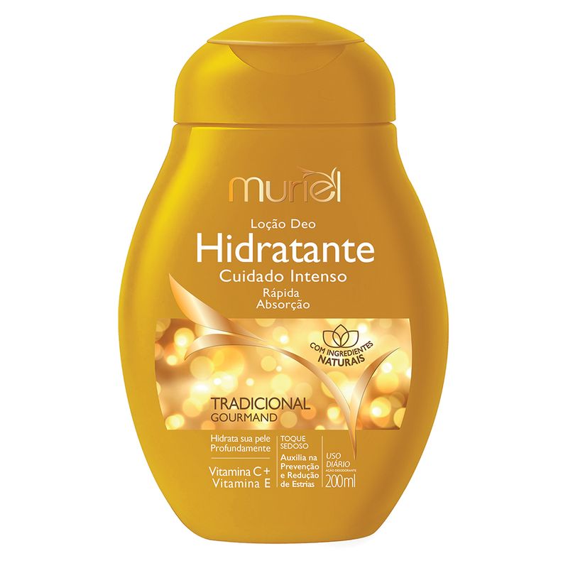 Locao Hidratante Corporal Muriel Tradional 200ml