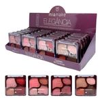 Display Quarteto de Sombra Mia Make Elegancia c- 24 Unidades