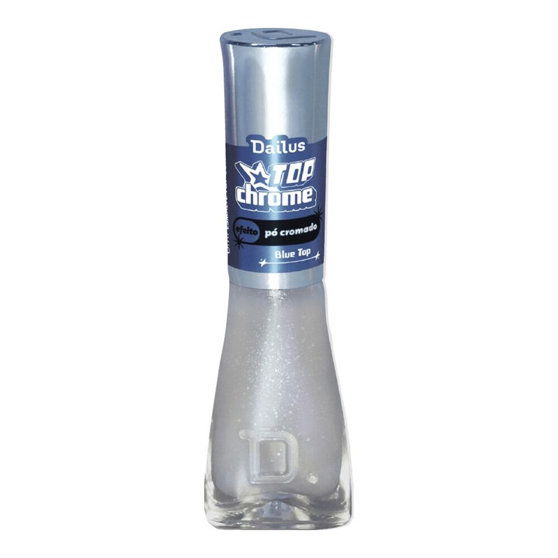 Esmalte Dailus Top Chrome Blue Top 8ml