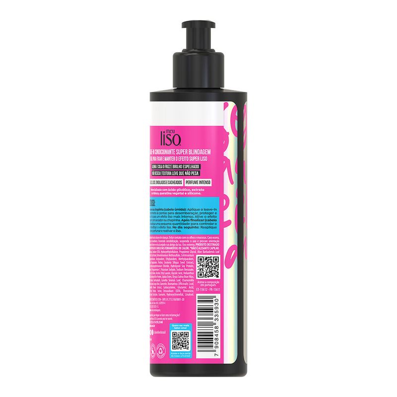 Leave-in Primer Salon Line Top Coat Meu Liso Ostentacao 240ml