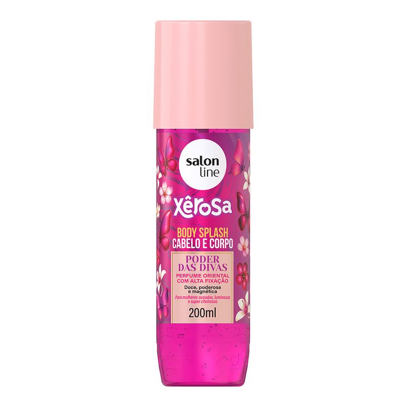 Body Splash Salon Line Xerosa Poder das Divas 200ml
