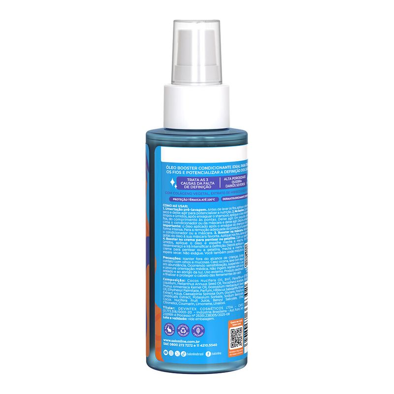 Oleo Booster Salon Line Definicao Natural 120ml